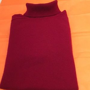 Men’s 2-ply cashmere turtle neck sweater